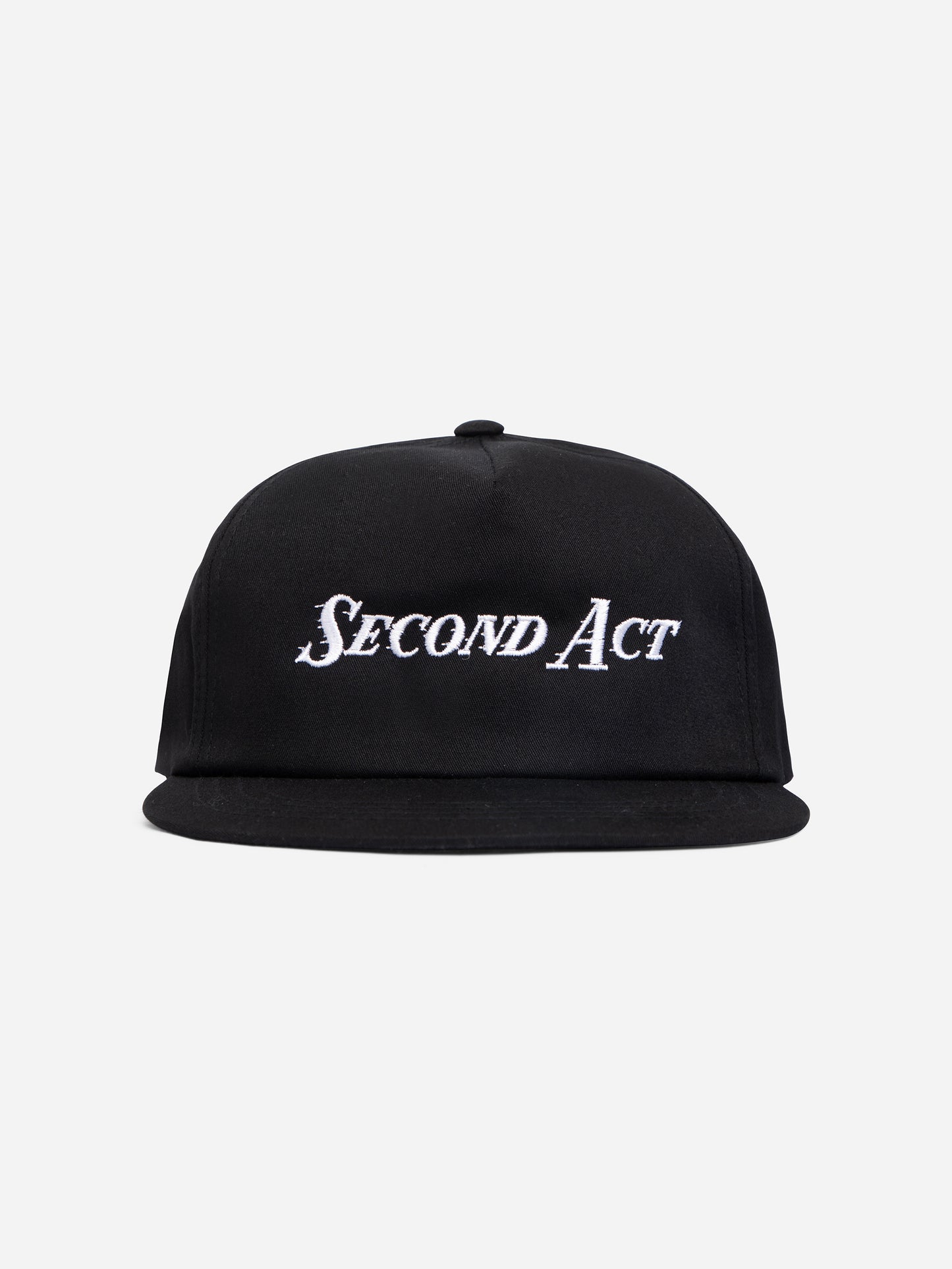 Black 5 Panel Snapback