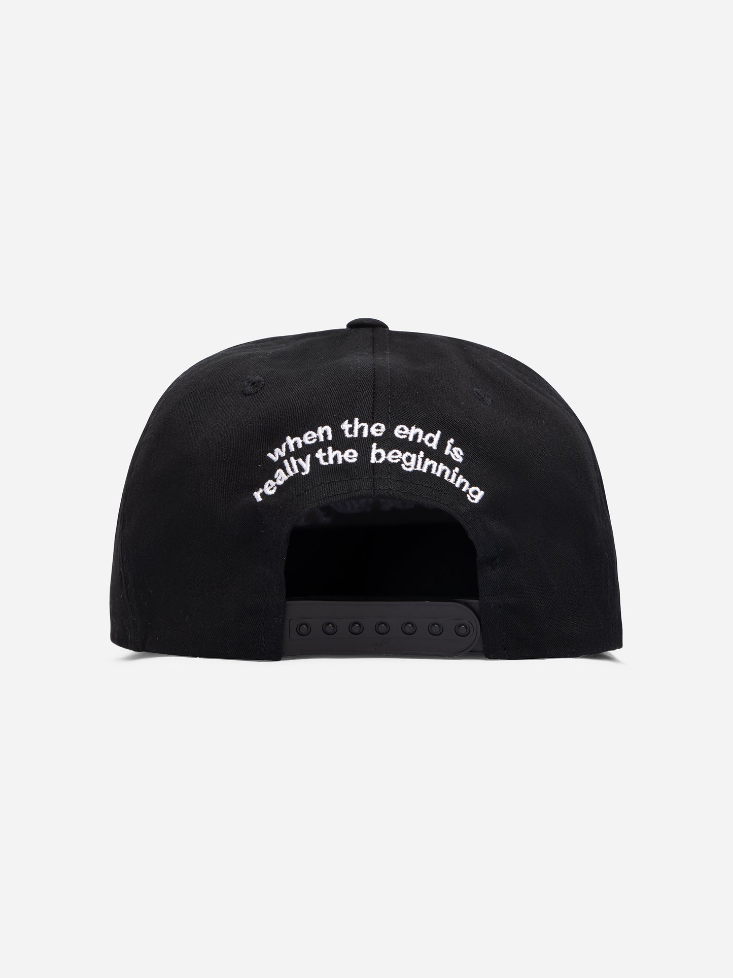 Black 5 Panel Snapback