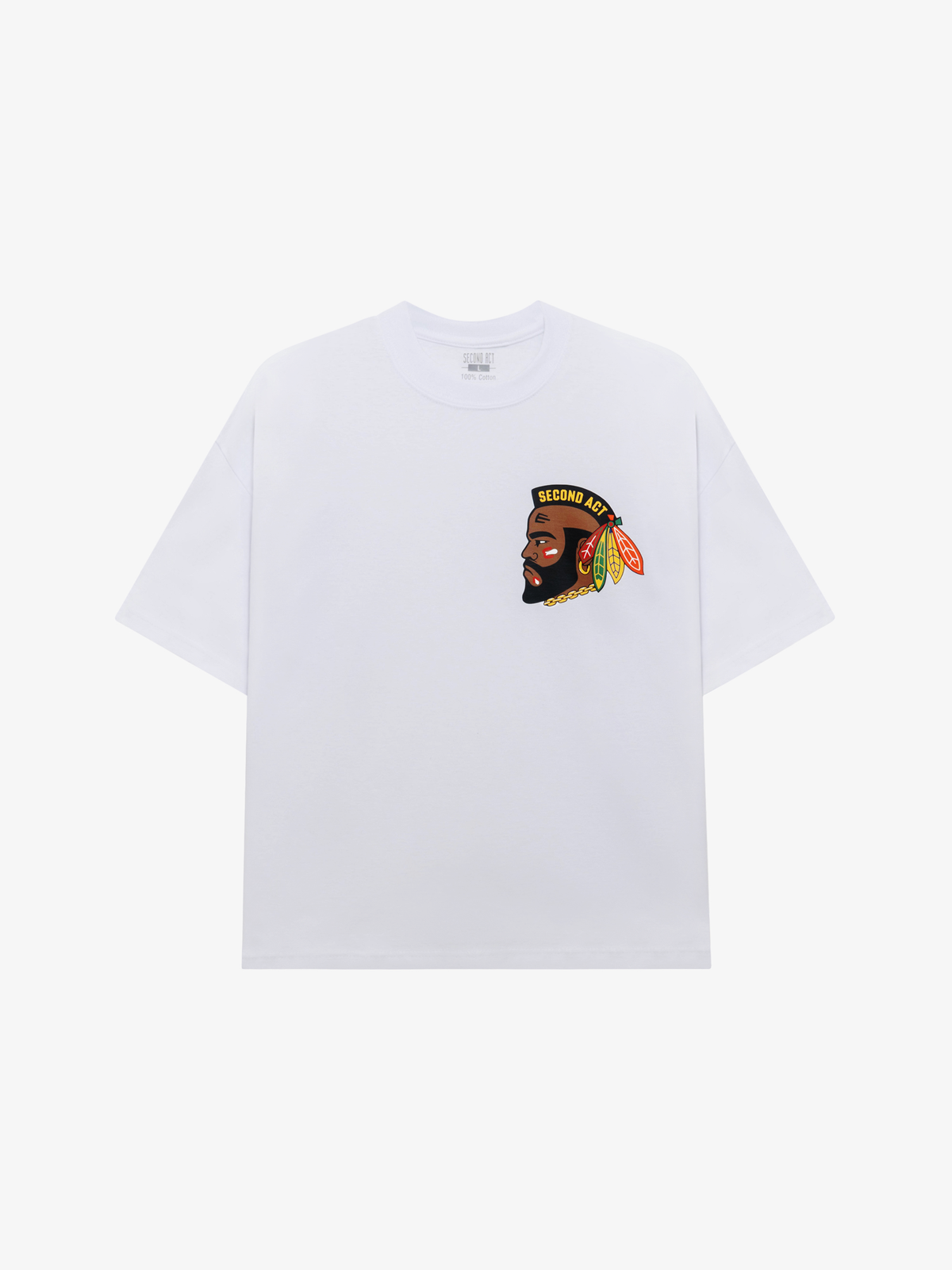 Mr. T White T-Shirt
