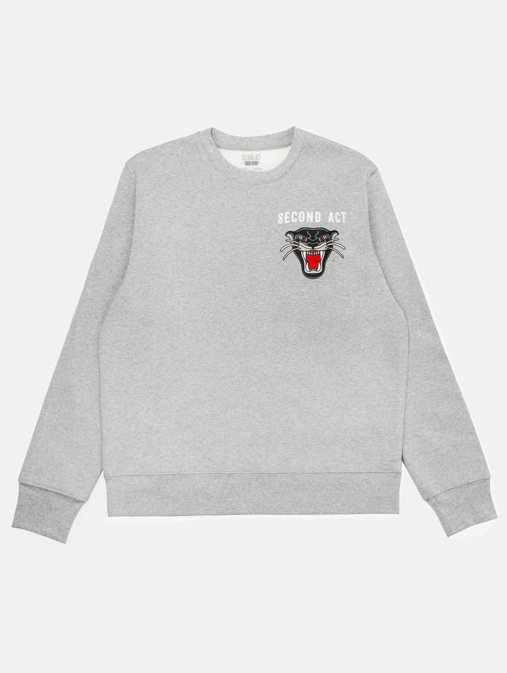 Panther Crewneck Grey