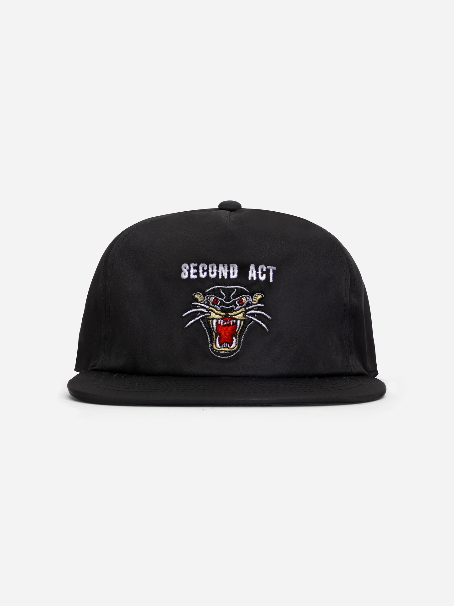 Nylon 5 Panel Panther Hat