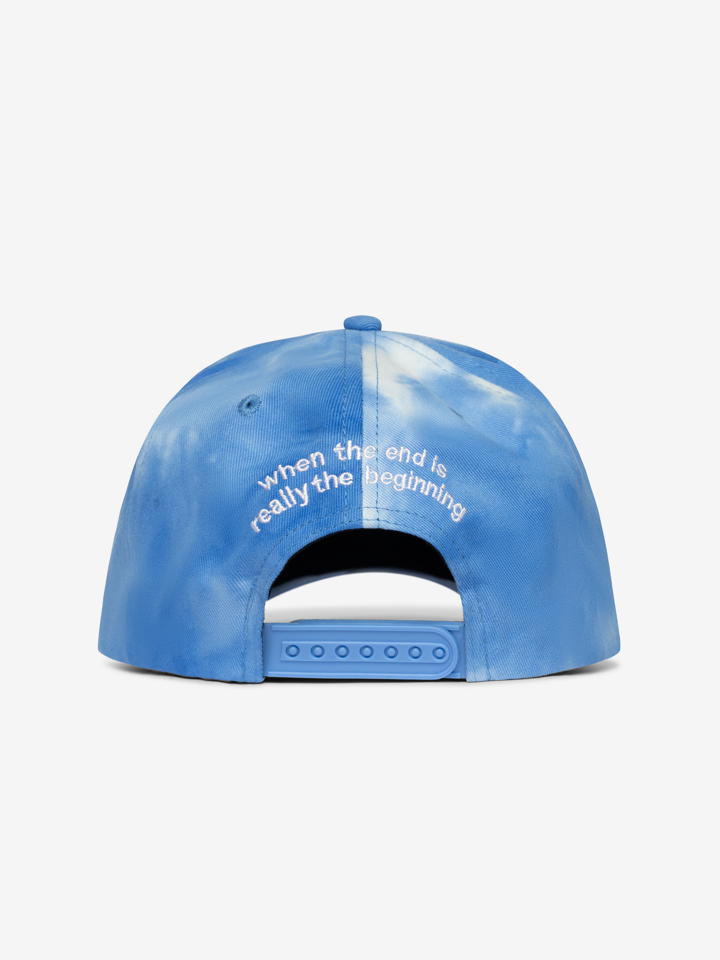 Sky Blue Tie Dye Logo Hat