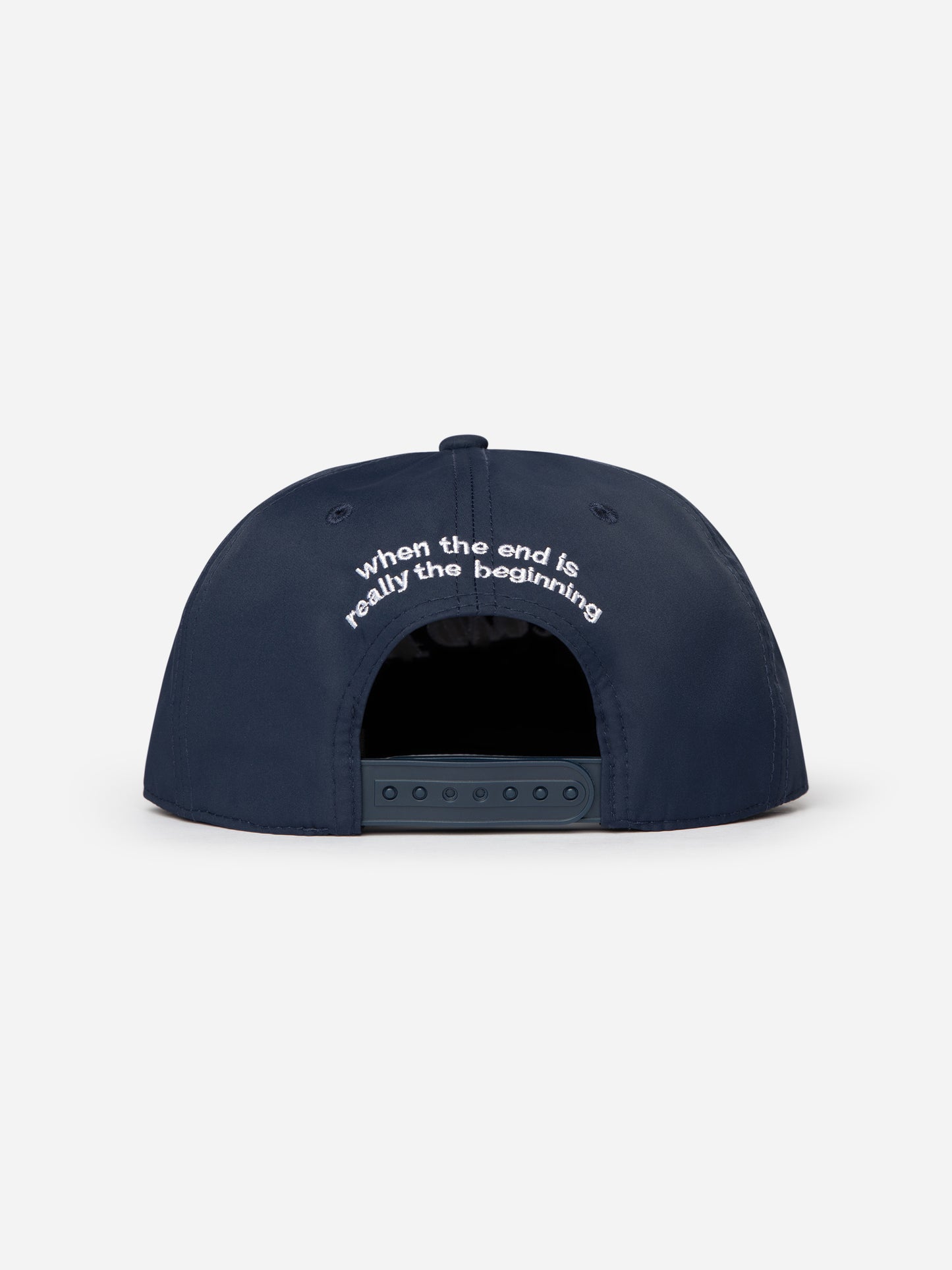 Navy Blue Nylon 5 panel