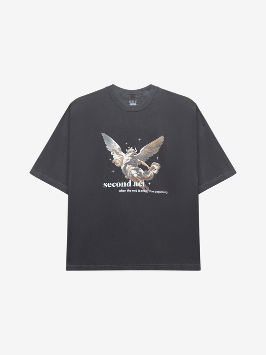 Angel Tee Gray