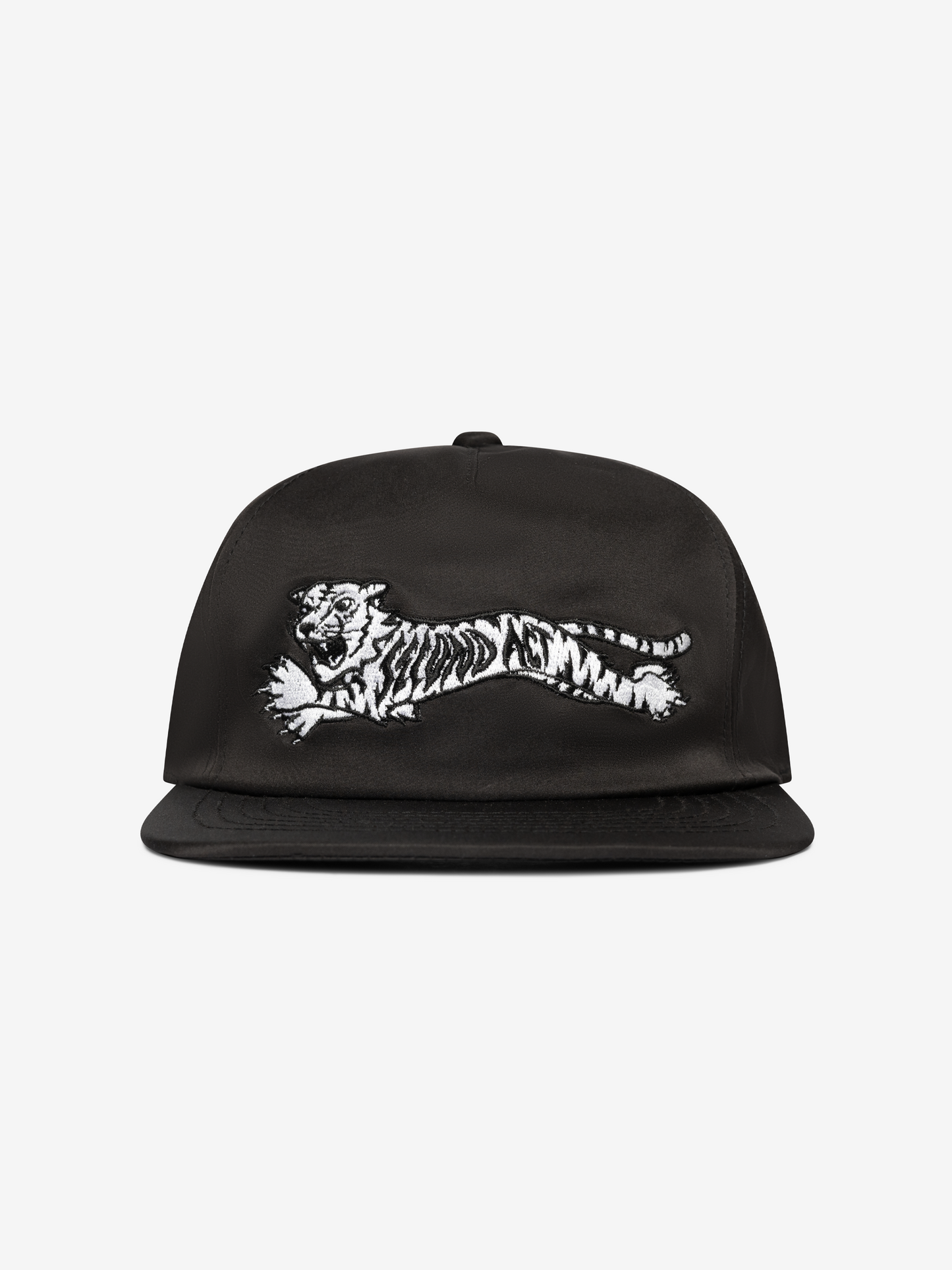White Tiger Black Nylon Hat