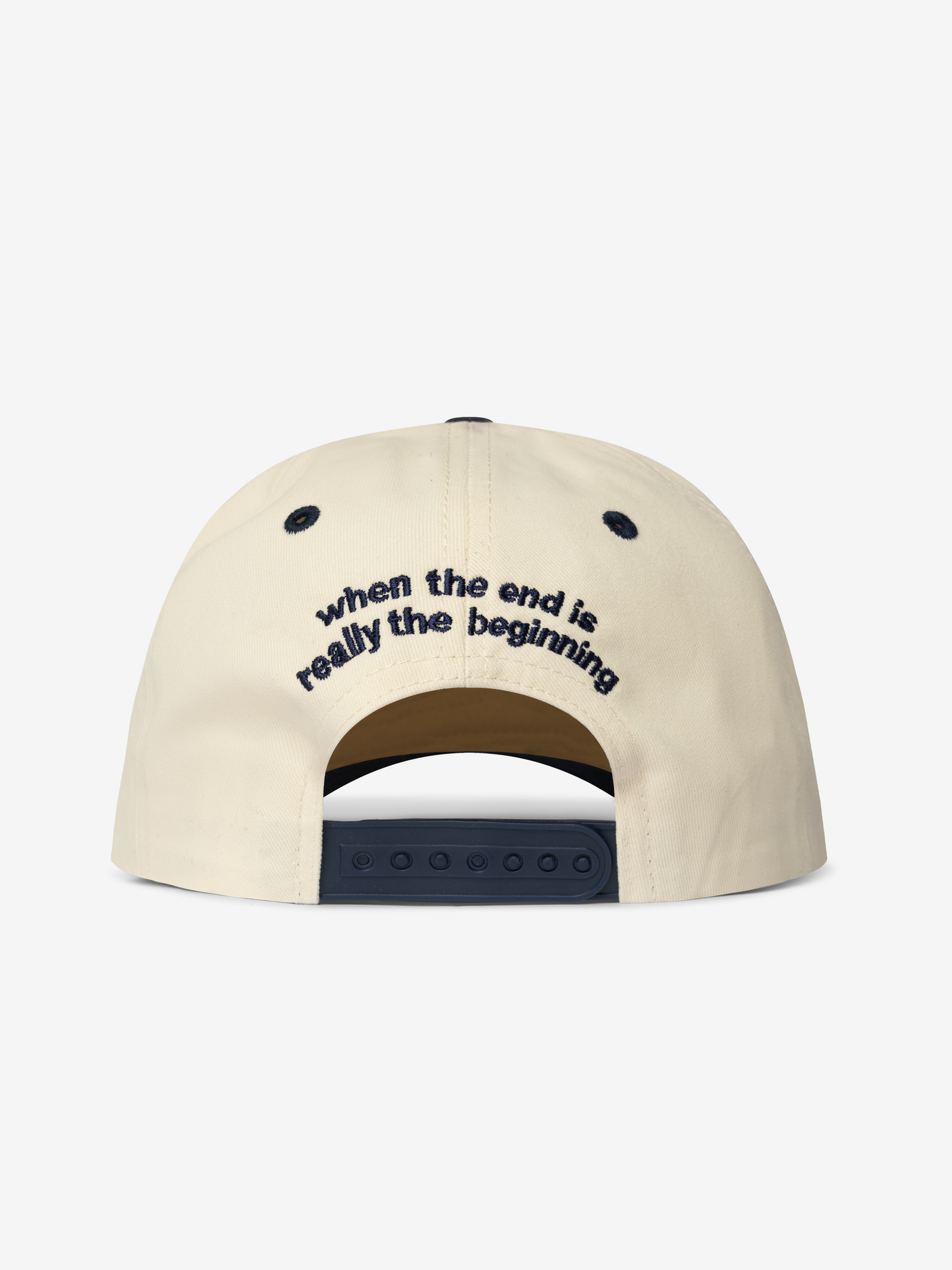 Navy Blue Suede Bill Snapback