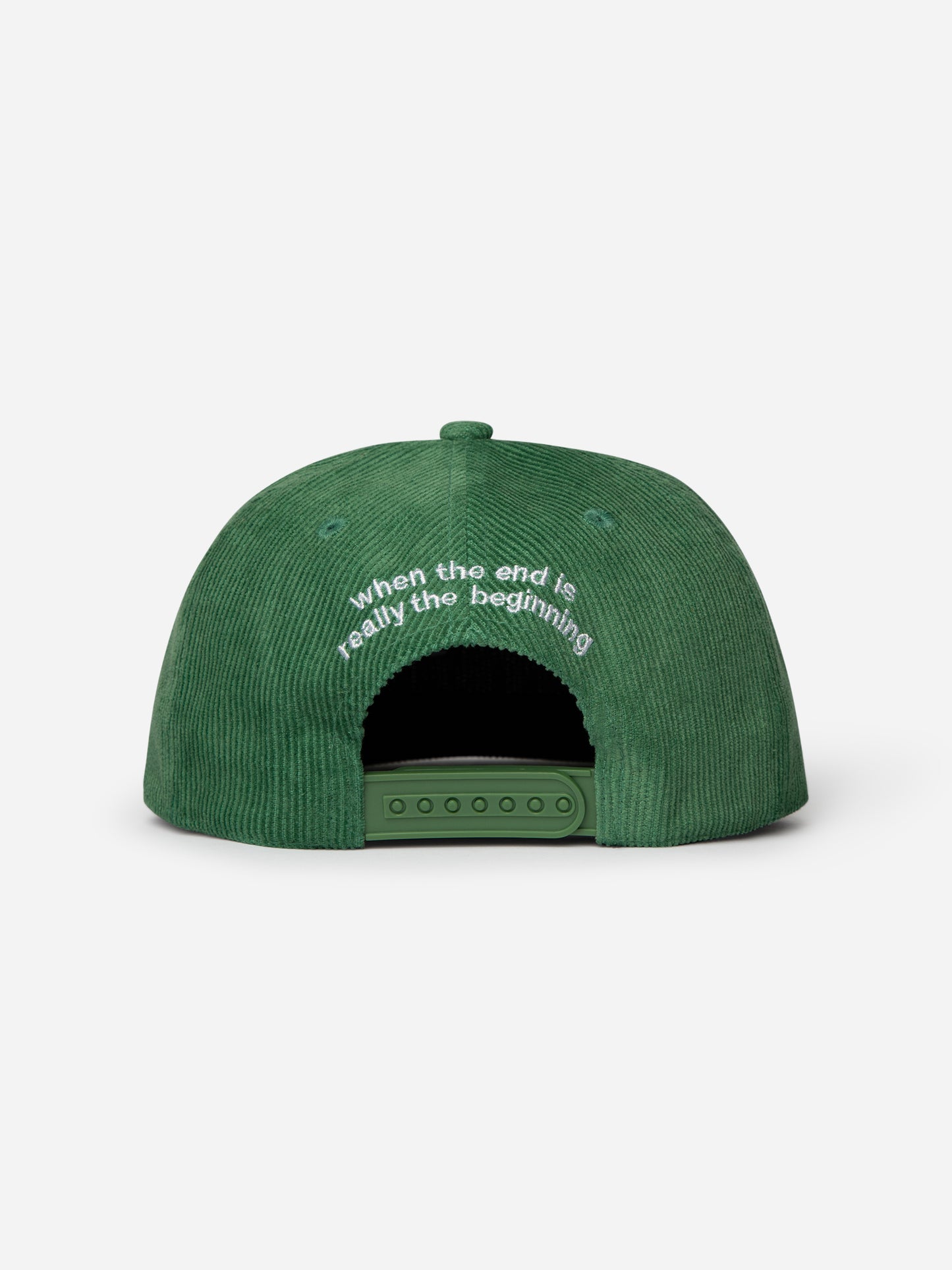 Spruce Green Corduroy Snapback